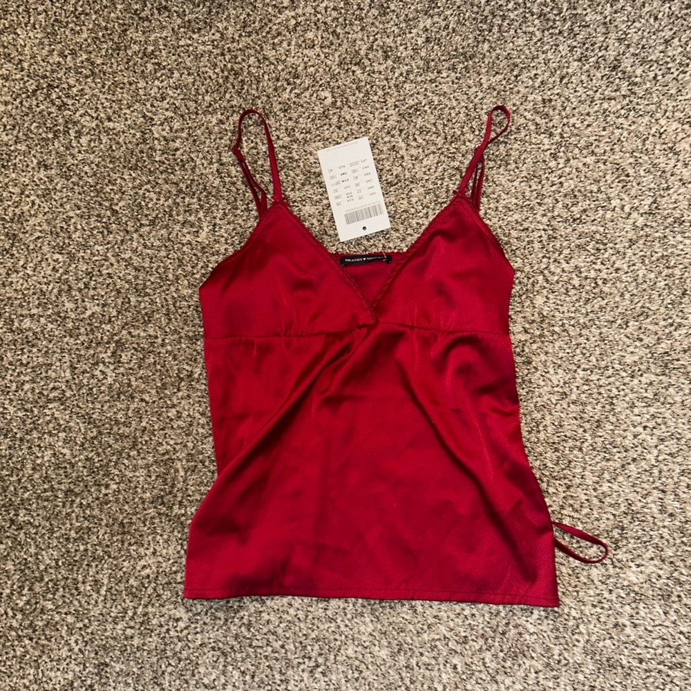 Brandy Melville Red Camisole Top